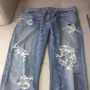 LEVI'S 522 fit slim taper jeans 36 x 32